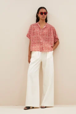 By bar alex love blouse | love print^ Blusen