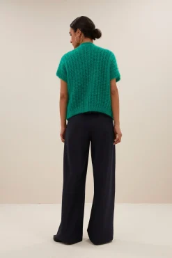 By bar anna cardigan | bright green^ Strickjacken
