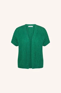 By bar anna cardigan | bright green^ Strickjacken