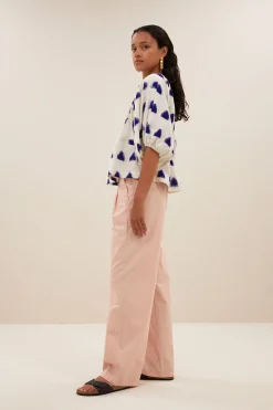 By bar avelon ikat blouse | blue ikat^ Blusen