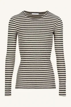 By bar basic ls stripe top |^ Tops & Shirts