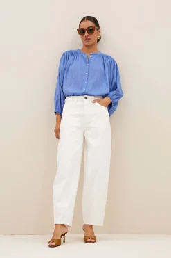 By bar becky athia blouse | sapphire blue^ Blusen