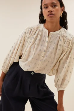 By bar becky dali blouse | dali blue^ Blusen