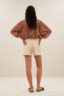By bar becky delhi blouse | delhi print^ Blusen