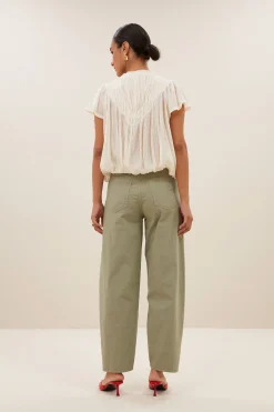 By bar begum poplin GD pants | seagrass^ Hosen
