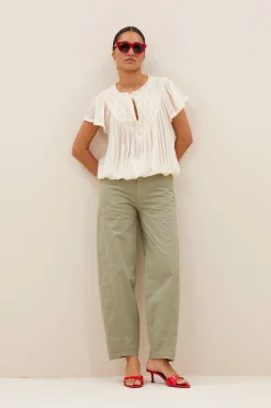 By bar begum poplin GD pants | seagrass^ Hosen