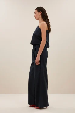 By bar bella poplin blouse | midnight^ Blusen