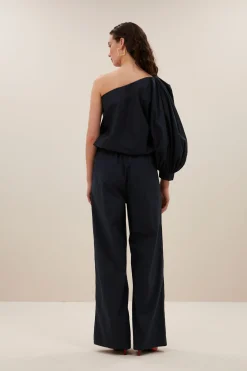 By bar bella poplin blouse | midnight^ Blusen