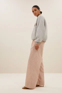 By bar benji copper stripe pants | copper small stripe^ Hosen