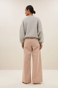 By bar benji copper stripe pants | copper small stripe^ Hosen