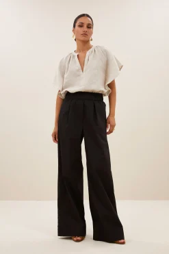 By bar benji poplin pants | black^ Hosen