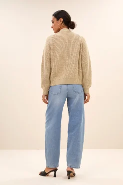 By bar berry cardigan | latte^ Strickjacken