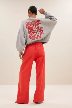 By bar bibi boogie nights sweater | grey melee^ Pullover|Strick