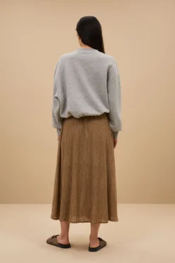 By bar bibi boogie sweater | grey melee^ Pullover|Strick