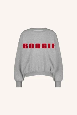 By bar bibi boogie sweater | grey melee^ Pullover|Strick