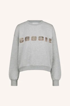 By bar bibi boogie sweater | grey melee^ Pullover|Strick