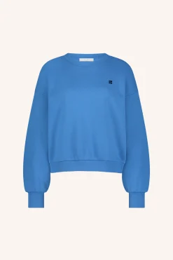 By bar bibi dancing sweater | queens blue^ Pullover|Strick