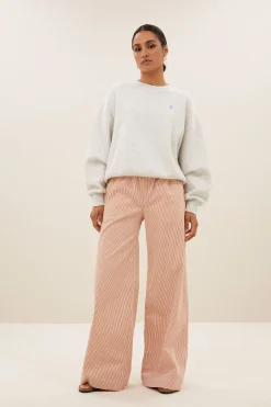 By bar bibi love sweater | light grey melee^ Pullover|Strick