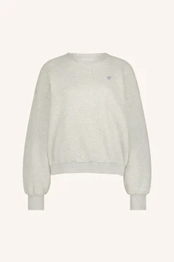 By bar bibi love sweater | light grey melee^ Pullover|Strick