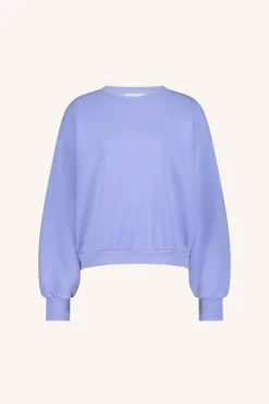 By bar bibi natural sweater | violet blue^ Pullover|Strick