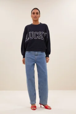 By bar bibi patchwork sweater |^ Pullover|Strick