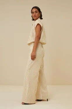 By bar bieke linen stripe blouse |^ Blusen