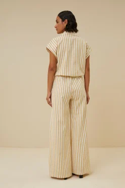 By bar bieke linen stripe blouse |^ Blusen