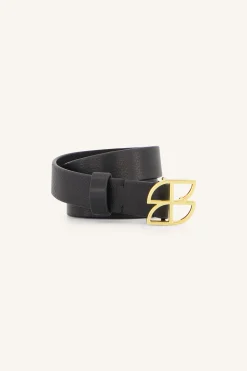 By bar buckle logo belt |^ Gürtel