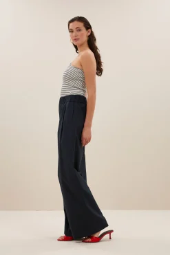 By bar charly stripe top | midnight thin stripe^ Tops & Shirts