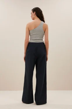 By bar charly stripe top | midnight thin stripe^ Tops & Shirts