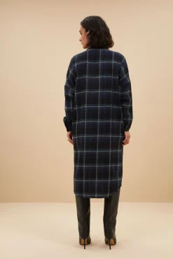 By bar check dress | dark green^ Kleider