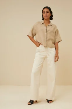 By bar cris linen blouse |^ Blusen