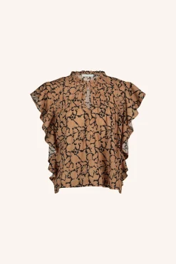 By bar danee anika blouse | anika print^ Blusen
