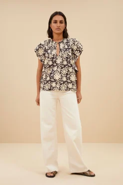 By bar danee veda blouse | veda print^ Blusen
