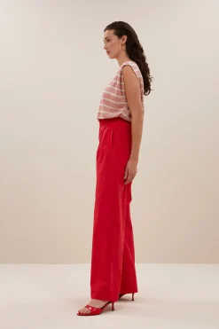 By bar diede nautic stripe top | red nautic stripe^ Tops & Shirts