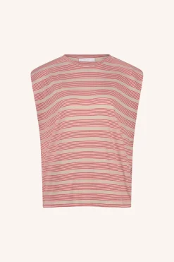 By bar diede nautic stripe top | red nautic stripe^ Tops & Shirts