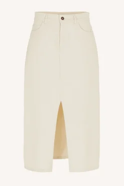 By bar elba twill skirt | raw white^ Röcke