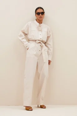 By bar esra poplin suit | almond^ Overalls & Shorts