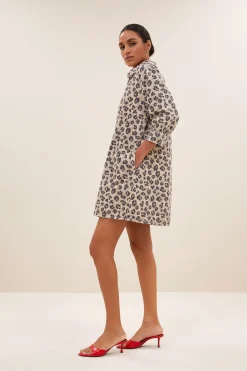 By bar flynth cheetah dress | cheetah print^ Kleider