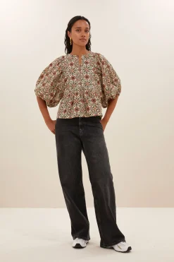 By bar gabie rohin blouse | rohin print^ Blusen