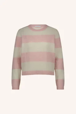 By bar gwen big stripe pullover | pink big stripe^ Strick