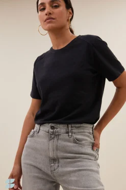 By bar holy logo top | jet black^ Tops & Shirts