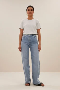 By bar holy logo top | light grey melee^ Tops & Shirts