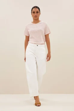 By bar holy small flame stripe top | rose flame stripe^ Tops & Shirts