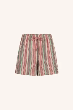 By bar isa multi stripe athia shorts | multi stripe^ Overalls & Shorts