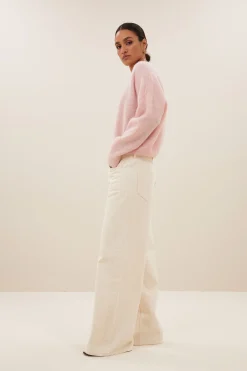 By bar isja fine pullover | light pink^ Strick