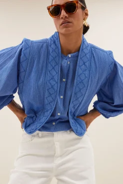 By bar isla athia jacket | sapphire blue^ Jacken