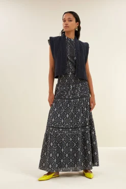 By bar isla embroidery jacket |^ Gilets & Spencers|Jacken