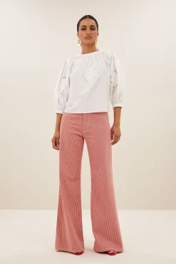 By bar iva blouse | off white^ Blusen