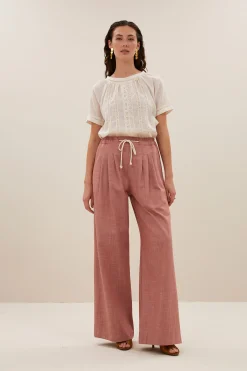 By bar jaxx twill pants | old pink^ Hosen